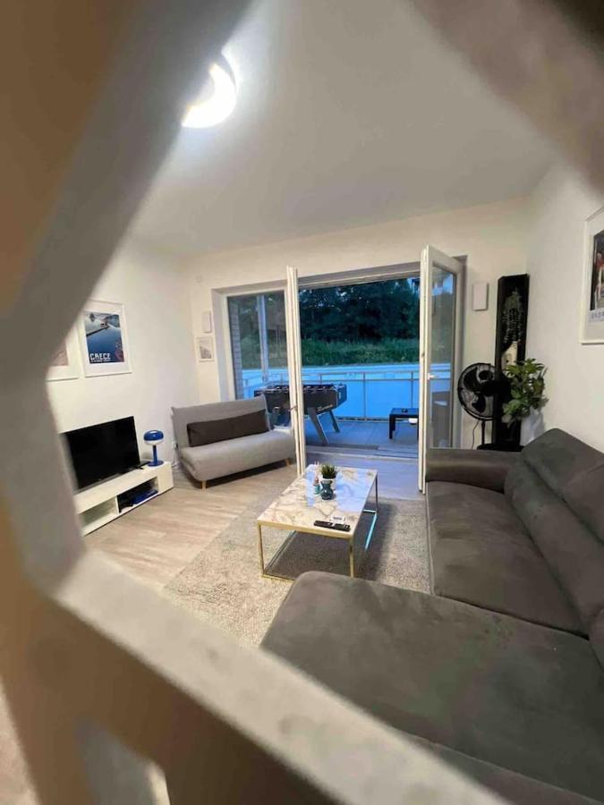 Luxurioeses Apartment,Neubau, 4 Personen, Parkplatz, Griechischer Stil Бохум Экстерьер фото